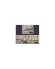 F-EX21695 ESPAÑA SPAIN MNH 1987 DISCOVERY SHIP POSTAL HISTORY ESPAMER SHEET