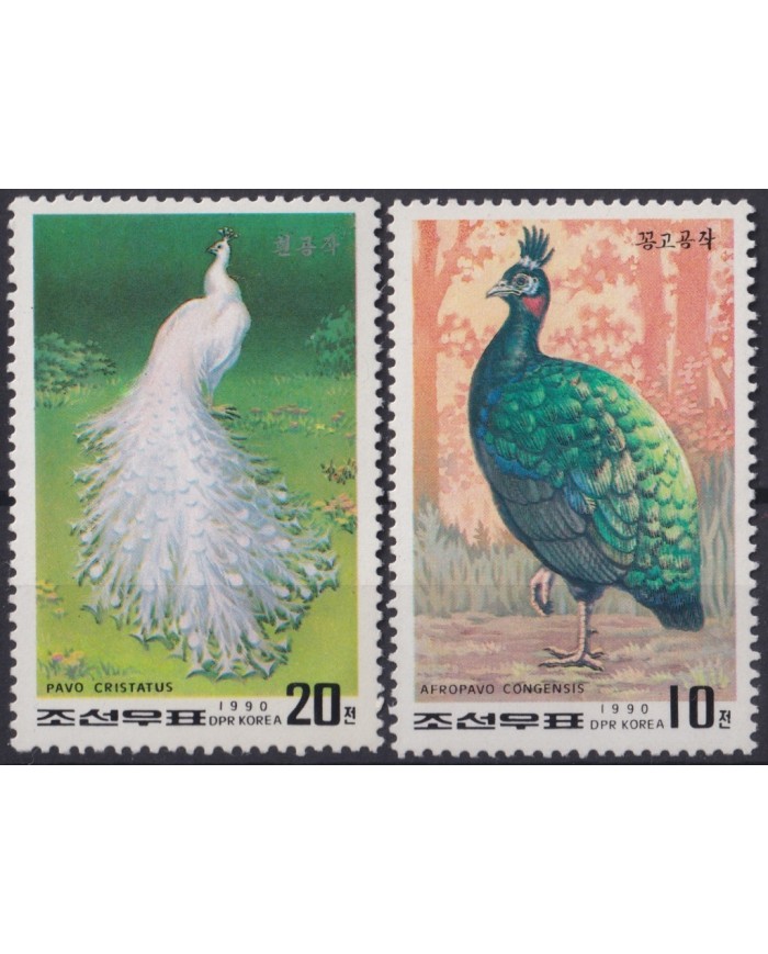 F-EX21834 KOREA MNH 1990 BIRD AVES PAJAROS OISEAUX.