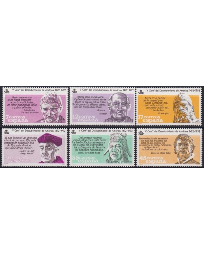 F-EX21697  ESPAÑA SPAIN MNH 1986 DISCOVERY LITERATURE SET + BOOKLED COLUMBUS