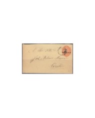 F-EX5023 MEXICO STAMPS LOT 1874-75. 1c BLACK PROOF CARBOARD.