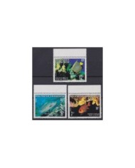 F-EX22132 POLYNESIE POLINESIA MNH 1980 SEA MARINE WILDLIFE FISH SHELL CONCHAS CORAL