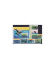 F-EX22132 POLYNESIE POLINESIA MNH 1980 SEA MARINE WILDLIFE FISH SHELL CONCHAS CORAL