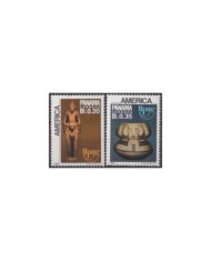 F-EX21976 URUGUAY MNH 1989 AMERICA UPAE UPAEP INDIAN ARCHEOLOGY DISCOVERY.
