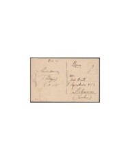 F-EX3888 POLONIA POLAND POLSKA 1928 POSTCARD TO ANTILLES. MILITAR POST?.
