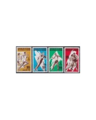 F-EX22270 CENTRAL AFRICA REP MNH 1980 MOSCOW OLYMPIC GAMES BASKET.
