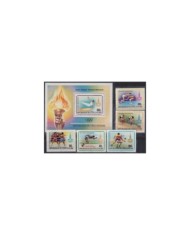 F-EX22432 YVORY COAST MNH 1980 MOSCOW OLYMPIC GAMES ATHLETIC ATLETISMO