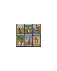 F-EX22384 GUINEE MNH 1974 BOYS SCOUTS IMPERFORATED