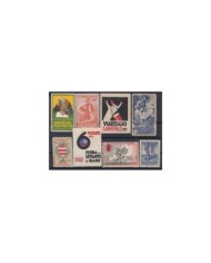 F-EX7434 ITALY CINDERELLA MH- NO GUM. CINDERELLA STAMPS LOT.