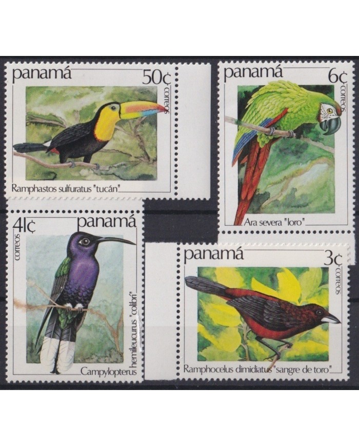 F-EX22611 PANAMA 1981 MNH BIRD AVES PAJAROS OISEAUX VÖGEL.