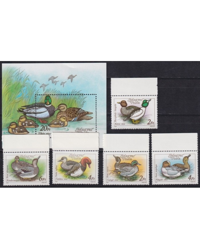 F-EX22579 HUNGARY 1988 MNH BIRD AVES PAJAROS EAGLE AGUILA OISEAUX VÖGEL