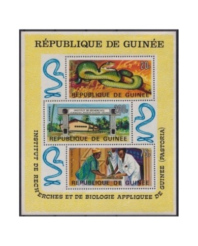 F-EX22720 GUINEE GUINEA MNH 1965 PASTORIA BIOLOGYCAL INSTITUTE SNIKE