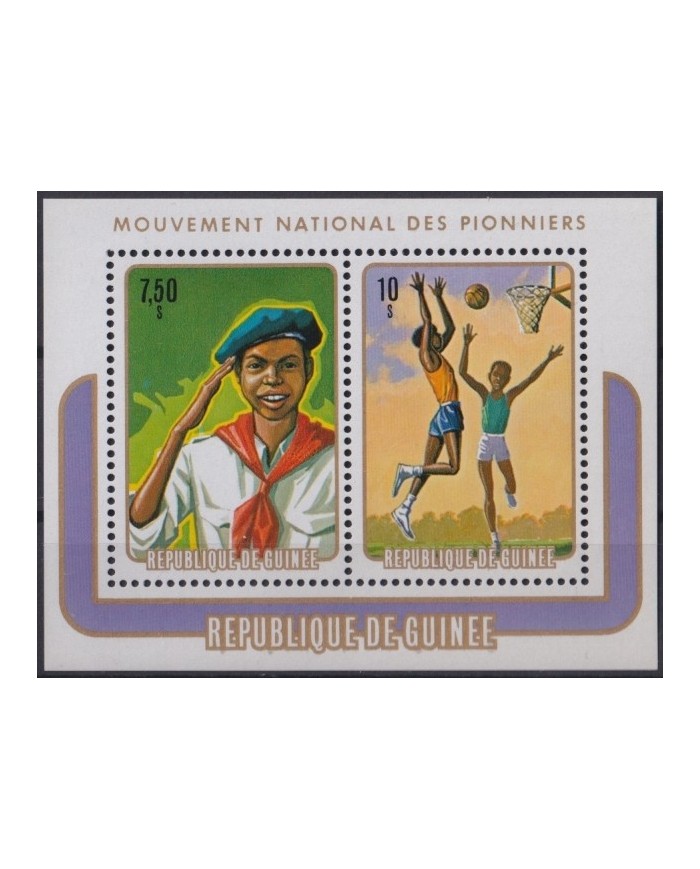 F-EX22703 LIBERIA MNH 1974 PIONERS BOYS SCOUTS PERFORATED.