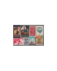 F-EX7558 ITALY CINDERELLA STAMPS LOT MNH. WWI, VICENZA, SAN REMO, WATER.