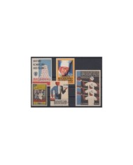 F-EX7624 GERMANY OLD CINDERELLA STAMPS LOT. COOKING KITCHEN. MH- NO GUM.