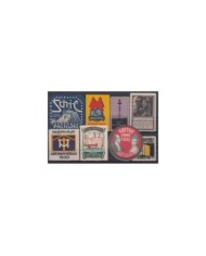 F-EX7646 GERMANY OLD CINDERELLA STAMPS LOT. MNH.