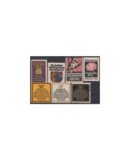 F-EX7714 GERMANY OLD CINDERELLA STAMPS LOT. 1912. MH- NO GUM