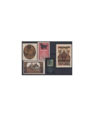 F-EX7718 GERMANY OLD CINDERELLA STAMPS LOT. 1913. MH- NO GUM.