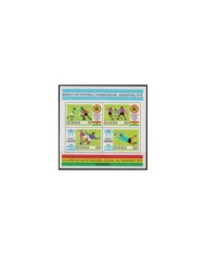 F-EX23026 GABON MNH 1974 MUNICH SOCCER WORLD CUP GERMANY FUTBOL.