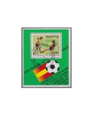 F-EX22985 NIGER USED 1981 SOCCER WORLD CUP SPAIN.