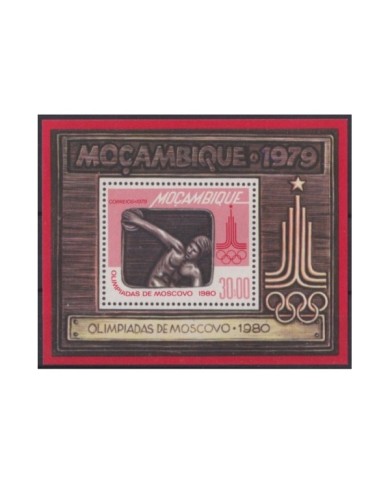 F-EX22962 MOZAMBIQUE MNH 1980 OLYMPIC GAMES MOSCOW RUSSIA.
