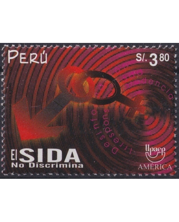 F-EX23279 PERU MNH 2000 UPAEP AISD SIDA CAMPAING MEDICINE