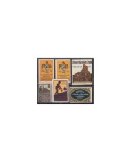 F-EX7753 CHECOSLOVAQUIA CZECOSLOVAKIA OLD CINDERELLA STAMPS LOT. 1913. MH- NO GUM.
