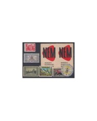 F-EX7758 CZECOSLOVAKIA OLD CINDERELLA STAMPS LOT. RABIT 1913. MH- NO GUM.