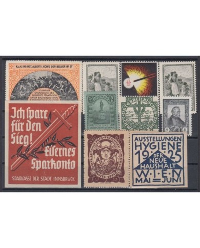F-EX7933 AUSTRIA OSTERREICH CINDERELLA STAMPS LOT MNH.