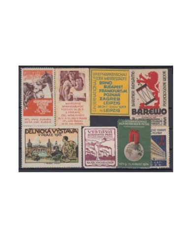 F-EX8175 CZECHOSLOVAKIA CINDERELLA STAMPS EXPO. MH - NO GUM