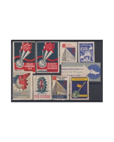 F-EX8179 CZECHOSLOVAKIA CINDERELLA STAMPS EXPO. MH - NO GUM