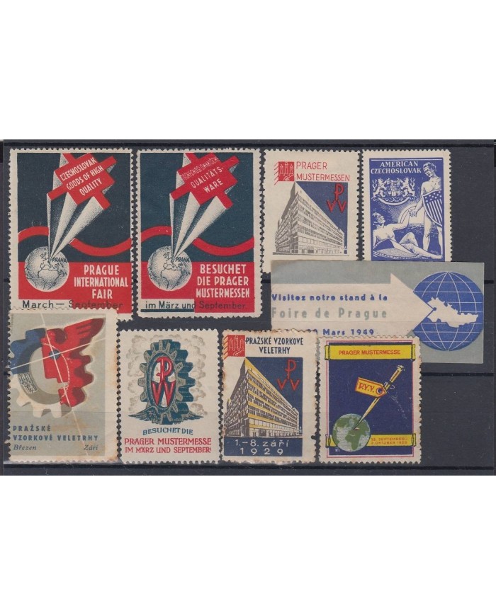 F-EX8179 CZECHOSLOVAKIA CINDERELLA STAMPS EXPO. MH - NO GUM