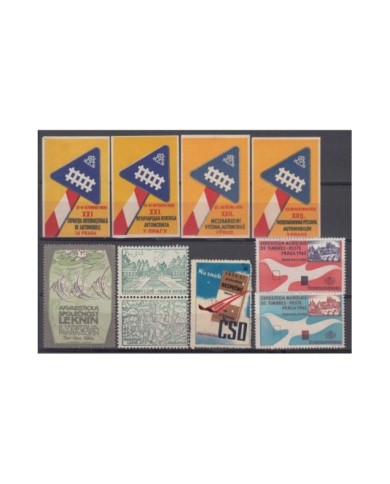 F-EX8180 CZECHOSLOVAKIA CINDERELLA STAMPS EXPO. MH - NO GUM