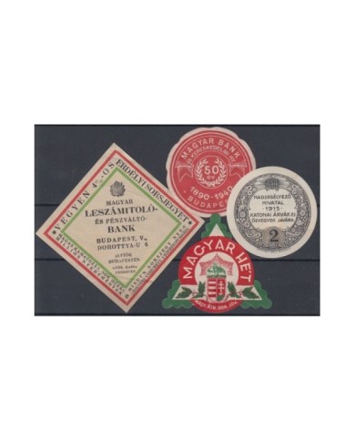 F-EX8133 HUNGARY MAGYAR CINDERELLA STAMPS LOT. MH- NO GUM