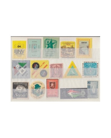 F-EX8138 HUNGARY MAGYAR CINDERELLA STAMPS LOT. MH- NO GUM