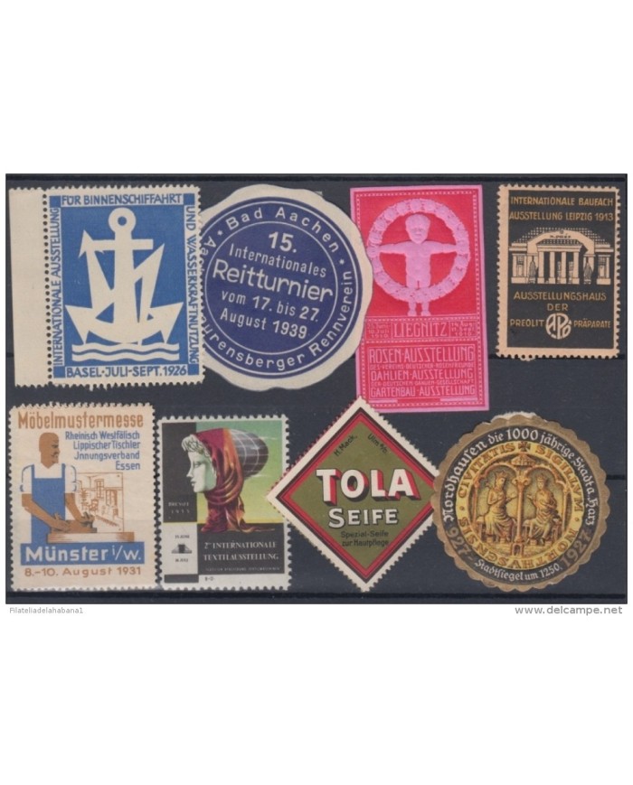 F-EX4492 GERMANY DEUSTCHLAND CINDERELLA 1910-1930Â´ LOT.