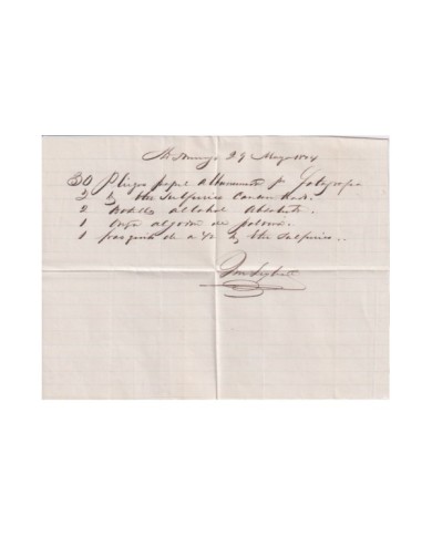 PREFI-710 SANTO DOMINGO SPAIN 1874 STAMPLESS MARITIME MAIL TO US STEAMSHIP.