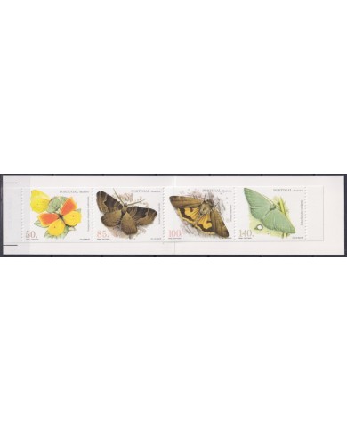 F-EX22876 MADEIRA PORTUGAL MNH 1998 BOOKLED BUTTERFLIES INSECTS PAPILLON MARIPOSAS ENTOMOLOGY.