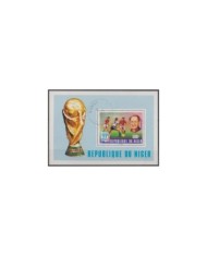 F-EX22994 NIGER USED 1977 SOCCER WORLD CUP ARGENTINA SEP HERBERGER.