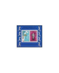 F-EX23122 ST CHRISTOPHER NEVIS ANGUILLA MNH 1976 WORLD CRICKET CUP SHEET