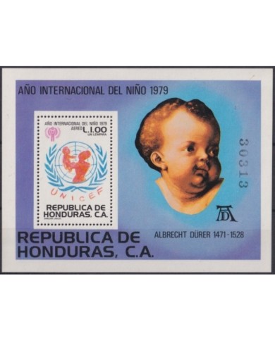 F-EX23277 HONDURAS MNH 1978 UNICEF CHILD YEAR ALBER DÜRER ART.