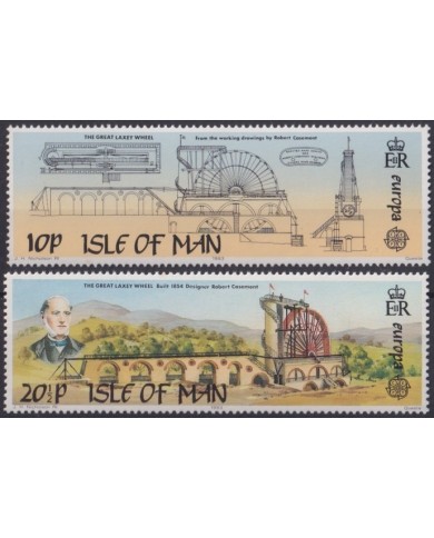 F-EX23301 ENGLAND UK MAN IS MNH 1983 THE GREAT LAXEY WELL BRIDGE