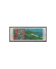 F-EX23420 ARGENTINA MNH 1991 AMERICA UPAEP DISCOVERY OF PACIFIC OCEAN.