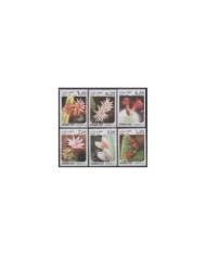 F-EX23483 URUGUAY MNH 1990 AMERICA UPAEP WILDLIFE IBIRA-PITA FLOWER VENADO.