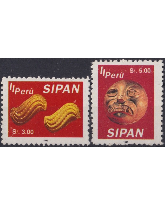 F-EX23553 PERU MNH 1994 ART ARQUEOLOGY THE LORD OD SIPAN JEWERLY