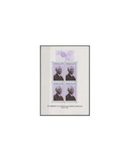 F-EX23663 CHAD TCHAD MNH 1968 NO VIOLENCE GANDHI MARTIN LUTHER KING KENNEDY.