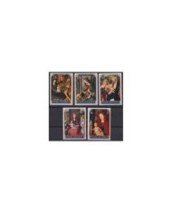 F-EX23622 GRENADA MNH 1977 NAVIDAD CHRISTMAS RELIGION ART.