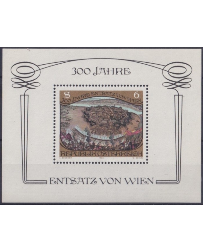 F-EX23785 AUSTRIA MNH 1983 ART 300 ANIV VIENNA WIEN.