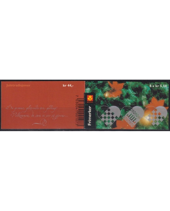 F-EX23824 SVERIGE SUEDE MNH 2002 BOOKLED NAVIDAD CHRISTMAS.