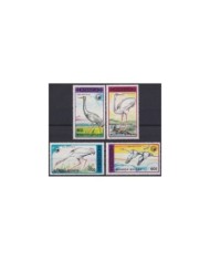 F-EX24170 MONGOLIA MNH 1988 AVES BIRD OISEAUX VÖGEL EAGLE AGUILAS.