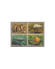 F-EX24198 SAINT PIERRE ET MIQUELLON MNH 1988 WHALE FISH AVES BIRD OISEAUX VÖGEL.